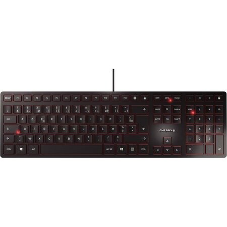 Clavier filaire slim kc6000 cherry noir