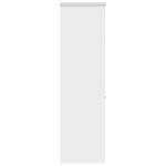 vidaXL Store enrouleur de douche avec cassette largeur du tissu 76 cm