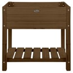Esschert design jardinière surélevée marron l