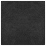 vidaXL Tapis Shaggy Anti-dérapant Gris foncé 160 x 160 cm PP