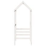 vidaXL Toit de lit pour enfants blanc 98x70x176 5cm bois de pin massif