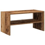 vidaXL Étagère à chaussures empilable vieux bois 60x30x30 5 cm