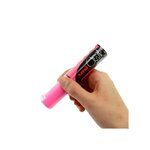 Marqueur craie Pointe biseautée large CHALK Marker PWE8K 8mm Rose Fluo x 6 UNI-BALL