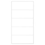 vidaXL Porte-serviettes Blanc 60x10x116 cm Acier