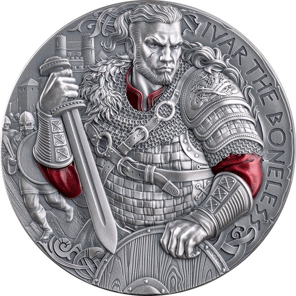 IVAR THE BONELESS The Way to Valhalla 2 Once Argent Monnaie 2000 Francs Cameroon 2026