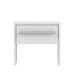 PEHMEA Chevet contemporain blanc - L 38,5 cm