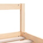 vidaXL Cadre de lit pour enfants 90x200 cm bois de pin massif