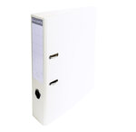 Classeur à levier PVC Premium dos de 70mm blanc x 10 EXACOMPTA