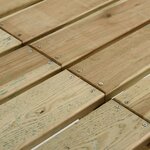 vidaXL Table de jardin 160x79x75 cm Bois