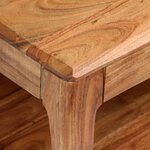 vidaXL Table basse Bois massif 88x50x38 cm