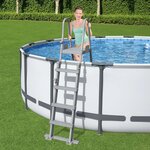 Bestway Échelle de piscine de sécurité à 4 marches Flowclear 132 cm