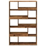 vidaXL Cloison de séparation vieux bois bois d'ingénierie