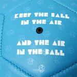 Johntoy B0908 - Sport Active Ballon de football Taille 5  420 Grammes  bleu