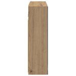 vidaXL Armoire Miroir de Salle de Bain Chêne artisan 60 x 14 5 x 50 cm