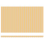 vidaXL Auvent rétractable automatique - Orange et blanc  500x300 cm