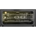 Continental edison cuisiniere piano four multifonctions catalyse 100l affichage digital l90 xh85 cm noir mat et inox