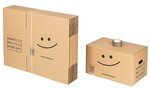 Pack 20 cartons standard avec poignées + 1 adhésif offert