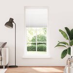vidaXL Store plissé blanc 100x200cm largeur du tissu 99 4 cm polyester