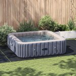 vidaXL Couvercle de Piscine Rectangulaire Noir Polyéthylène 550 x 280 cm