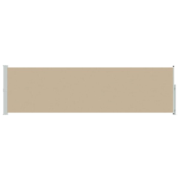 vidaXL Store latéral rétractable 160 x 500 cm Polyester Rectangulaire