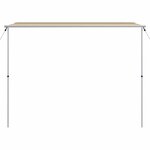 vidaXL Auvent de camping-car et caravane 3x2x2 15 m Beige