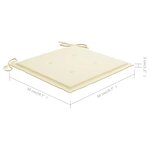 vidaXL Chaises de jardin et coussins lot de 8 Bois acacia solide Gris