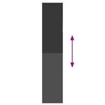 vidaXL Store enrouleur occultant largeur du tissu 35 7 cm polyester