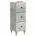 vidaXL Armoire à tiroirs 33 x 34 5 x 90 cm Bois d'ingénierie
