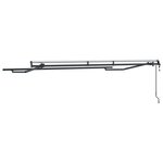 vidaXL Cadre d'auvent Anthracite 3 5 x 2 m Métal