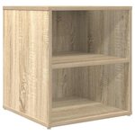 vidaXL Armoire d'angle chêne sonoma 160x40x45 cm bois d’ingénierie