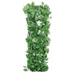 vidaXL Treillis de lierre artificiel extensible vert 5 Pièces 186x30 cm