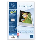 Protège-documents PP semi rigide Kreacover® Chromaline 80 vues - A4 - Incolore EXACOMPTA