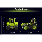 Mould King 24024 - Tracteur agricole