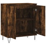 vidaXL Buffet Chêne fumé 60x35x70 cm Bois d'ingénierie
