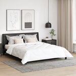 vidaXL Couette Autre avec oreiller 3 Pièces Blanc 260 x 220 cm Microfibre