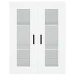 vidaXL Armoire murale blanc 69 5x34x90 cm