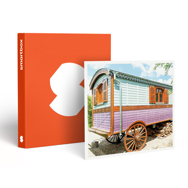 SMARTBOX - Coffret Cadeau Échappée insolite en roulotte : 5 jours près de Bordeaux avec bouteille de vin - Séjour