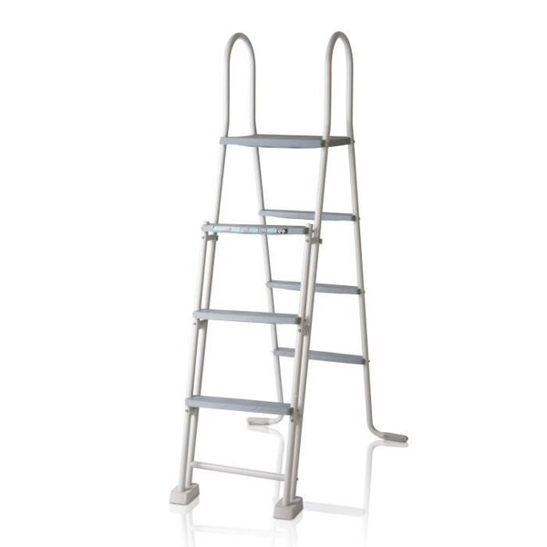 GRE - ES1213 - Échelle de sécurité grise - Jardin-Piscine - Piscine - Echelle de piscine-escalier de piscine