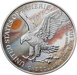 Pièce de monnaie en Argent 1 Dollar g 31.1 (1 oz) Millésime 2024 Planets of the Solar System JUPITER LIBERTY