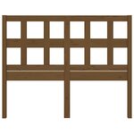 vidaXL Tête de lit Marron miel 155 5x4x100 cm Bois massif de pin