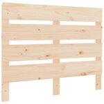 vidaXL Tête de lit 75x3x80 cm Bois massif de pin