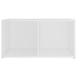 vidaXL Meubles TV 2 Pièces Blanc 72x35x36 5 cm Aggloméré