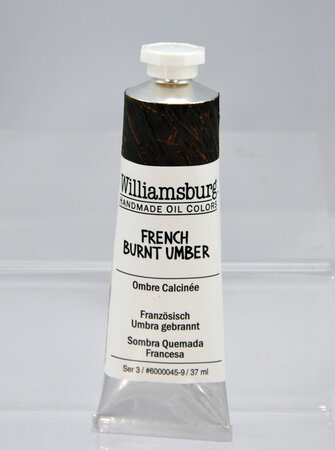 Peinture à l'huile Williamsburg 37ml Ombre Calcinée S3