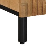 vidaXL Buffets 3 Pièces marron 60x33x75 cm bois massif de manguier