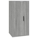 vidaXL Ensemble de meubles TV 5 Pièces Sonoma gris Bois d'ingénierie