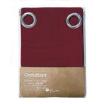 Rideau occultant Strong - 140 x 250 cm - Bordeaux