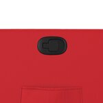 vidaXL Fauteuil inclinable Rouge Similicuir