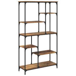 vidaXL Étagère Bois ancien 99 x 35 5 x 176 cm Bois d'ingénierie