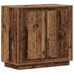 vidaXL Buffet Bois ancien 80 x 34 x 75 cm Bois d'ingénierie
