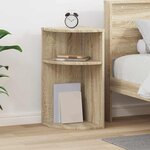 vidaXL Table d'appoint Chêne Sonoma 29 6 x 29 6 x 60 cm